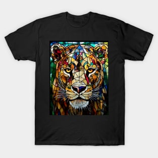 Female lion face T-Shirt